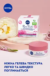 Гель-крем NIVEA Rose Touch Зволожувальний з трояндовою водою та гіалуроновою кислотою 50 мл - мініатюра 10