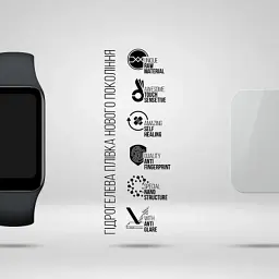 Плівка захисна Armorstandart Matte hydrogel Xiaomi Redmi Smart Band 2 / Mi Smart Band 8 Active 6 pcs (ARM92122) - мініатюра 2