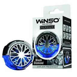 Освіжувач повітря WINSO Merssus, на дефлектор з регулюванням інтенсивності, 18мл Black Diamond