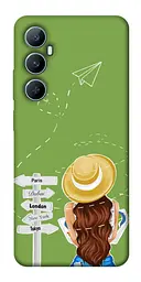 Чохол Demsky Travel girl для Realme C65 4G
