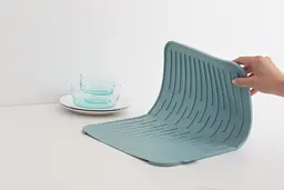 Килимок-сушарка для посуду Brabantia Dish Drying, 43,8 х32,5х0,9 см, м'ятний (117480) - мініатюра 2