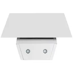 Витяжка декоративна похила Perfelli DNS 6422 D 850 WH LED - мініатюра 6
