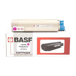 Тонер-картридж BASF OKI C5650/5750 Magenta 43872306/43872322 (KT-C5650M)