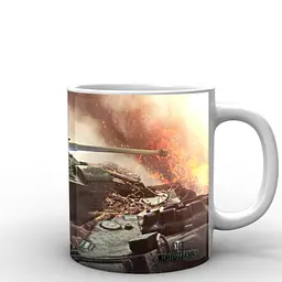 Кухоль GeekLand World of Tanks постер WT.02.017 330 мл білий - мініатюра 3