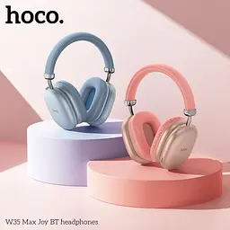 Навушники накладні HOCO W35 Max Joy BT5.3/90hours - мініатюра 4