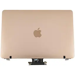 Кришка + Матриця в зборі для ноутбука Apple A1534 (2016-2017) Рожево-Золотистий 100% (AASP) - мініатюра 2