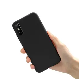 Чохол-накладка Candy Case для Xiaomi Redmi 9A/9AT [Black] [70219] - мініатюра 3
