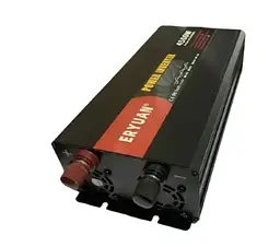 Перетворювач напруги AGM 12V → 220V 4500W чиста синусоїда з LCD-дисплеєм - мініатюра 3