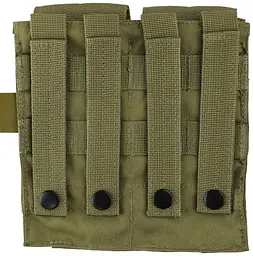 Підсумок під магазини АК Kombat UK Double Original Style Mag Pouch Хакі (1000-kb-dosmp-coy) - мініатюра 2