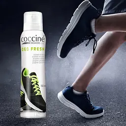 Дезодорант для спортивного взуття взуття Coccine Nano Deo fresh 150мл - мініатюра 2