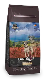 Сухий беззерновий корм Landor Adult GrainFree Lamb&Potato Ландор для дорослих собак Ягня з бататом 3 кг