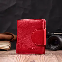Жіночий шкіряний гаманець ST Leather 9,5х11,2х1,5 см acs0028426 - мініатюра 7