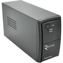 ДБЖ Ritar RTP500L-UX-IEC (300W) Proxima-L, LED, AVR, 3st, USB, 4xIEC-320 C14, 145-290Vac, 1x12V4.5Ah, plastik Case (314 x 97 X 143) 4 кг Q4