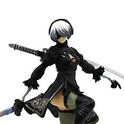 Фігурка бойовий робот Міс Автомата YoRHa Miss Neil 2B NieR: Automata 9S 15см games NRA 22.93 - мініатюра 2