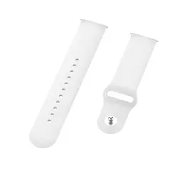 Універсальний ремінець Silicone Band для Samsung Watch 22mm White [63211] - мініатюра 3
