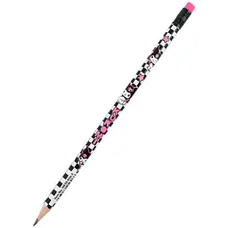 Олівець графітовий "Kite" №HK25-056-2 Kuromi з гумкою