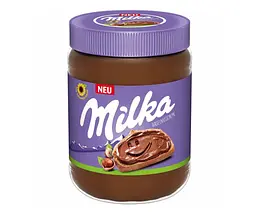Паста горіхова Milka з фундуку з додаванням какао 350 г