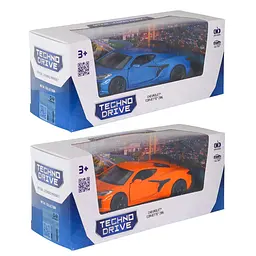 Автомодель TechnoDrive Chevrolet Corvette Z06 2023 в ассортименте (260156U) - миниатюра 15