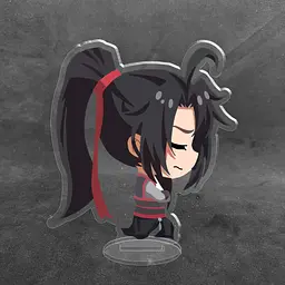 Акрилова колекційна фігурка Chibi Аніме: Mo Dao Zu Shi магістр диявольського культу Вей Усянь 1 10 см - мініатюра 2