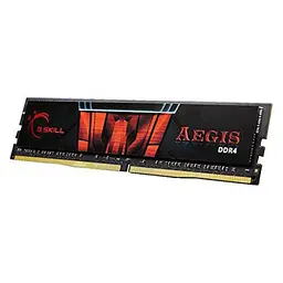 Модуль пам'яті G.Skill DDR4 8Gb Aegis 3000 Mhz CL16-18-18-38 (F4-3000C16S-8GISB) Б/в - мініатюра 2