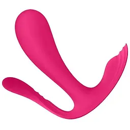 Подвійний смарт-вібратор у трусики Satisfyer Top Secret+ Рожевий - мініатюра 3