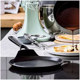Сковорода для млинців KitchenAid Classic Forged Aluminium 24 см з керамічним покриттям (CC005680-001) - мініатюра 4