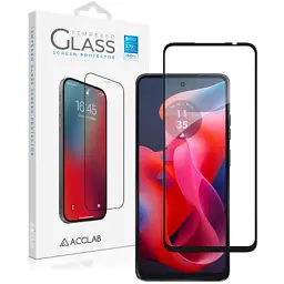 Скло захисне ACCLAB Full Glue MOTO G24/G34 Black (1283126590016)