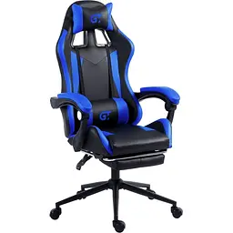 Геймерське крісло GT Racer чорне із синім (X-2323 Black/Blue) - мініатюра 7