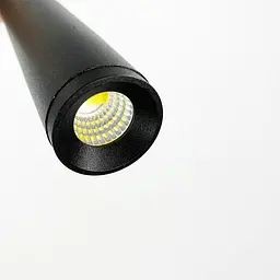 Світильник NUT ONE у чорному корпусі в стилі модерн Line.F MJ 123/550 BK - мініатюра 3