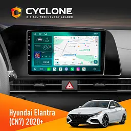 Штатна магнітола Hyundai Elantra 2021 Cyclone C9-013 4x64 DSP 4G Cyclone (НФ-00008775)