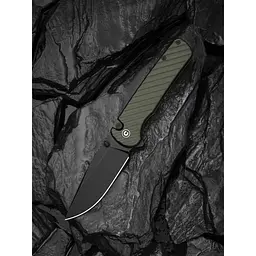 Ніж складаний туристичний Civivi Iron Tide (8.2 см) 14C28N / Aluminum зелений - мініатюра 9