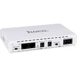 Портативна батарея Powerbank - UPS Hoco DB25 Emergency UPS 5-12V 8800mAh White