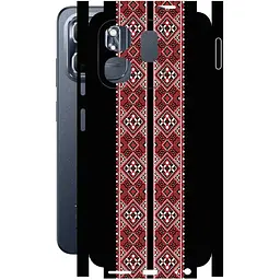 Захисна плівка StatusSKIN для Infinix Hot 50i X6531 Корпус Вініл Вишиванка 3