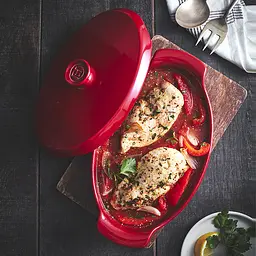 Форма для запікання Emile Henry Ovenware 30.5x17.5x9 см 0.9 л красна (348441) - мініатюра 9
