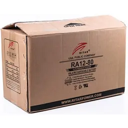 Батарея до ДБЖ Ritar AGM RA12-80, 12V-80Ah (RA12-80) - мініатюра 3