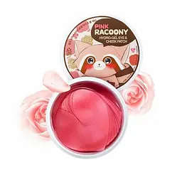 Гідрогелеві патчі для очей та вилиць Secret Key Pink Racoony, 60 шт. - мініатюра 2