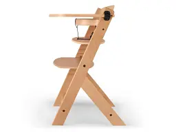 Стільчик для годування 2 в 1 KinderKraft Enock Wood (KKKENOCNAT0000) - мініатюра 2