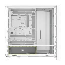 Корпус для ПК Corsair FRAME 4000D RS ARGB White (CC-9011297-WW) - мініатюра 4