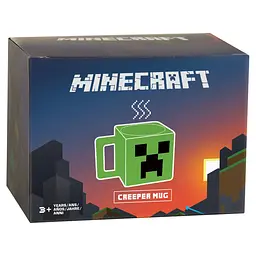 Чашка майнкрафт Кріпер кухоль minecraft creeper, зелений - мініатюра 3