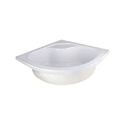 Душовий піддон Lidz Kapielka ST80x80x41 см з панеллю Білий - мініатюра 2