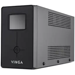 Пристрій безперебійного живлення Vinga LCD 1500VA metal case (VPC-1500M) - мініатюра 6
