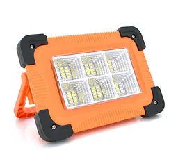 Переносний ліхтар з сонячною панеллю Leovin LE068+Solar, 4 режими, USB вихід, акумулятор - мініатюра 1