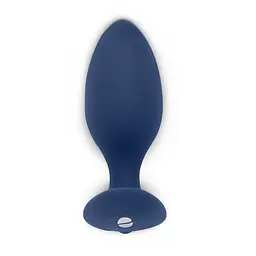 Анальная смарт-вибропробка We-Vibe Ditto Moonlight Blue с пультом ДУ - мініатюра 5