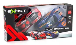 Набір машин "STAR CROSS DUO", 1:28, РК, 2,4 GHz (ГГц), червона та синя Silverlit Art.20647