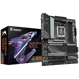 Материнська плата Gigabyte X670 AORUS ELITE AX (X670 AORUS ELITE AX 1.2) (Socket AM5, AMD X670, ATX) Б/в - мініатюра 5