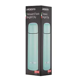 Термос Ardesto Bright City, 500 мл, блакитний (AR2650BL) - мініатюра 5