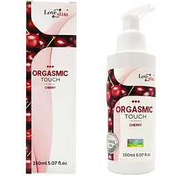 Гель масажний Love Stim Orgasmic Touch 150 мл вишня - мініатюра 4