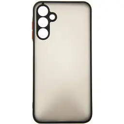 Чохол до мобільного телефона Dengos Matte Samsung Galaxy A15 (black) (DG-TPU-MATT-136) - мініатюра 1