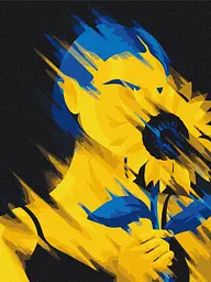 Картина за номерами на підрамнику Brushme Ми розквітнемо! Поліна Скурихіна