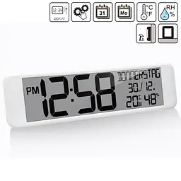 Годинник настінний Technoline WS8120 White (WS8120) - мініатюра 4